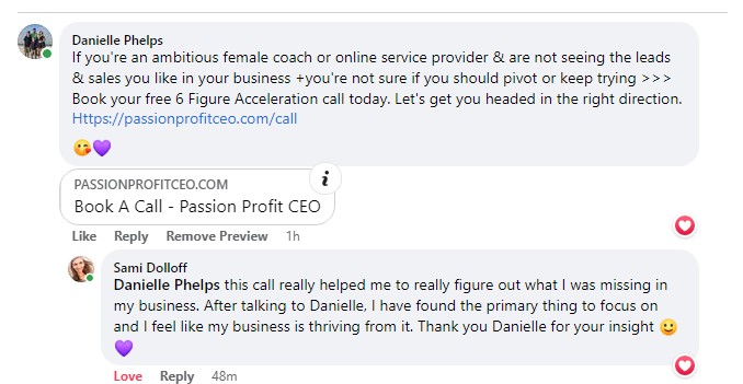 Sami Testimonial 6 Figure Call